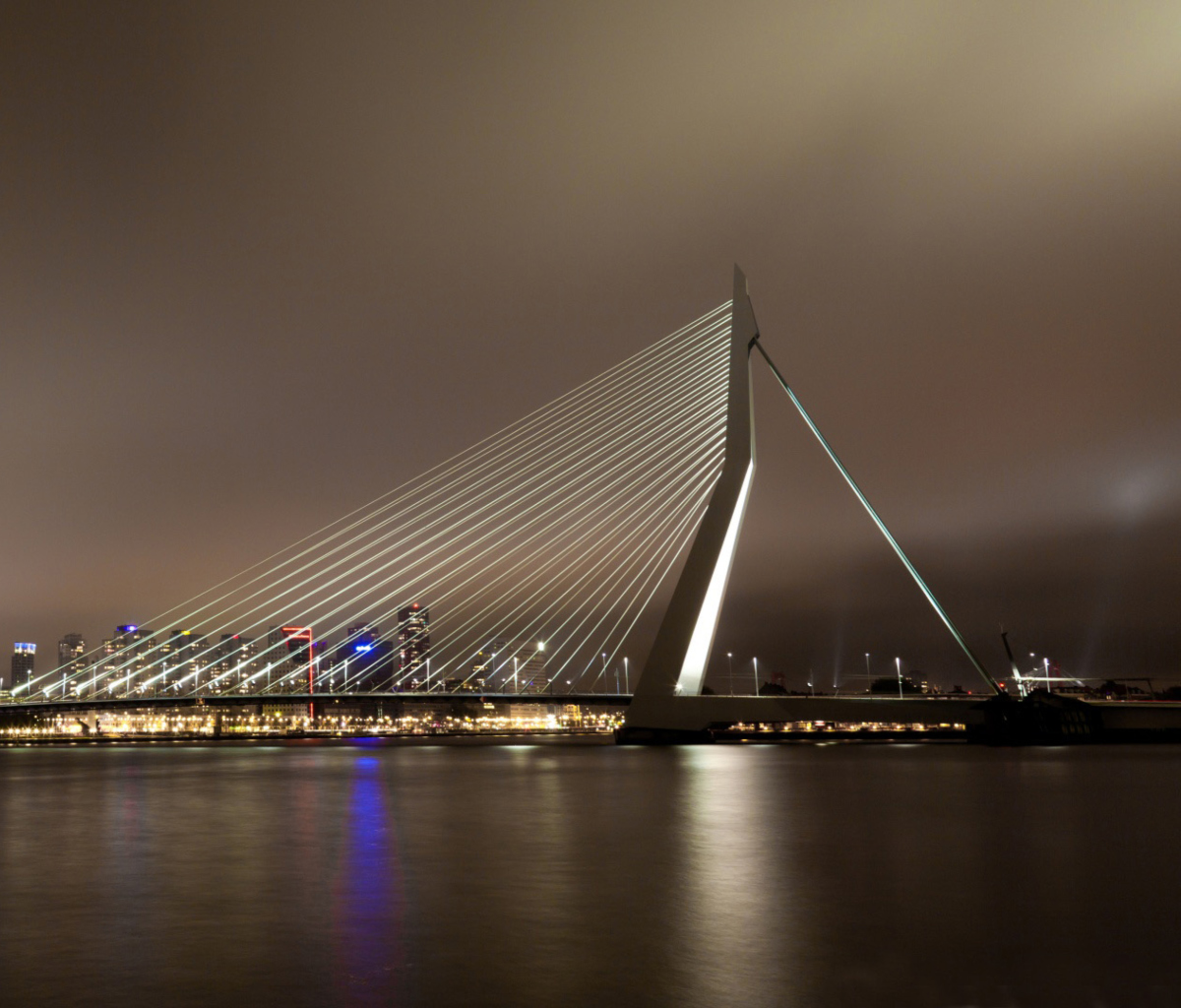 Sfondi Erasmus Bridge Rotterdam 1200x1024