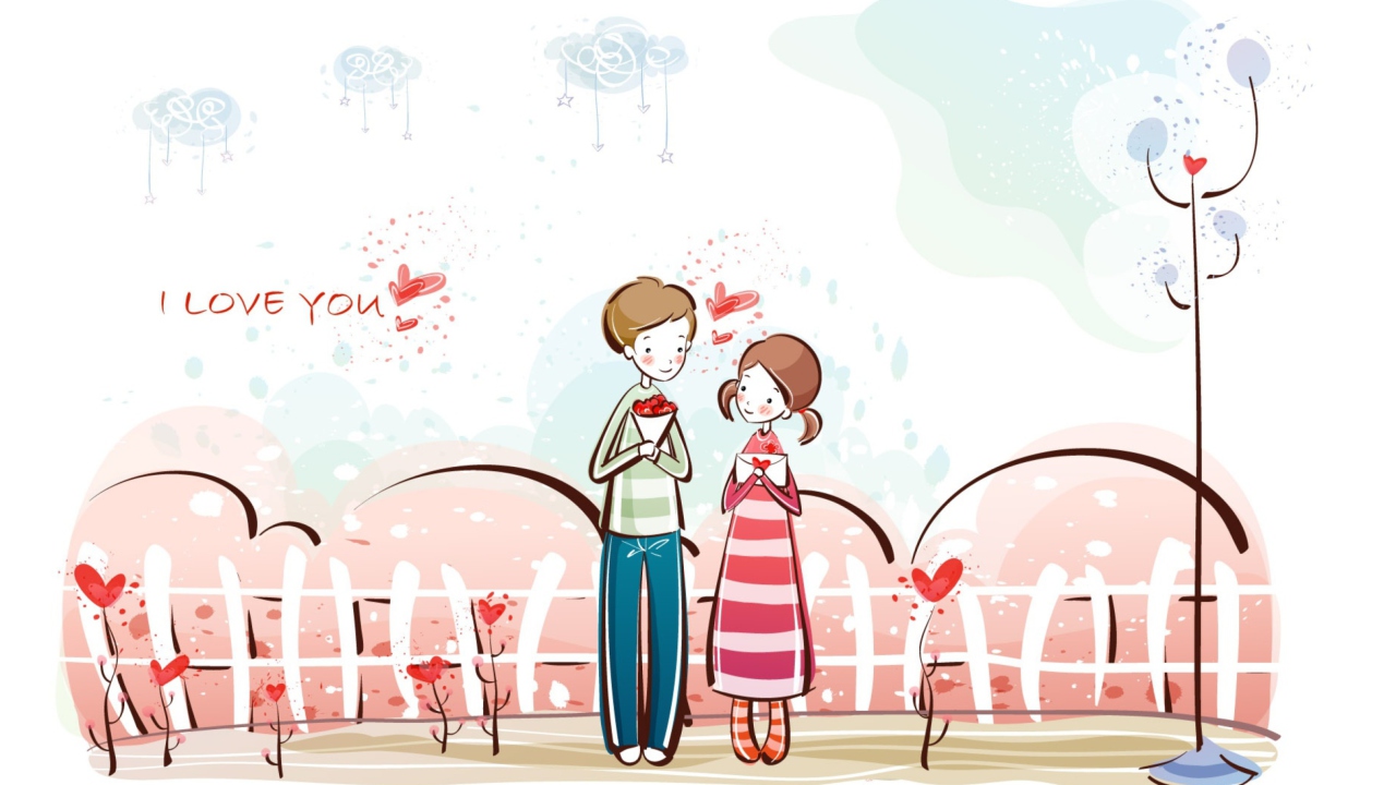 Das Valentines Day Date Wallpaper 1280x720