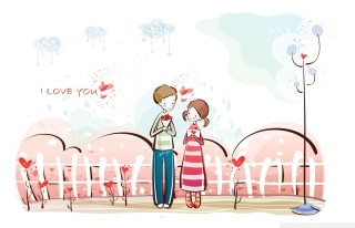 Valentines Day Date - Obrázkek zdarma pro Fullscreen Desktop 1280x1024