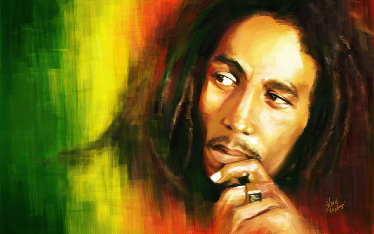 Bob Marley Drawing screenshot #1 1280x800