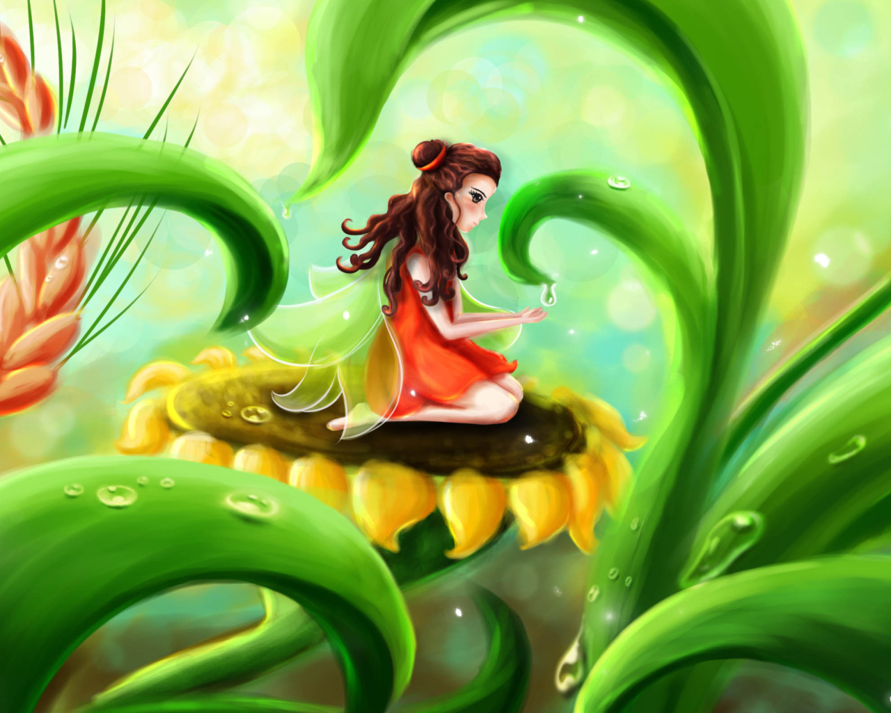 Fairy Girl wallpaper 1280x1024