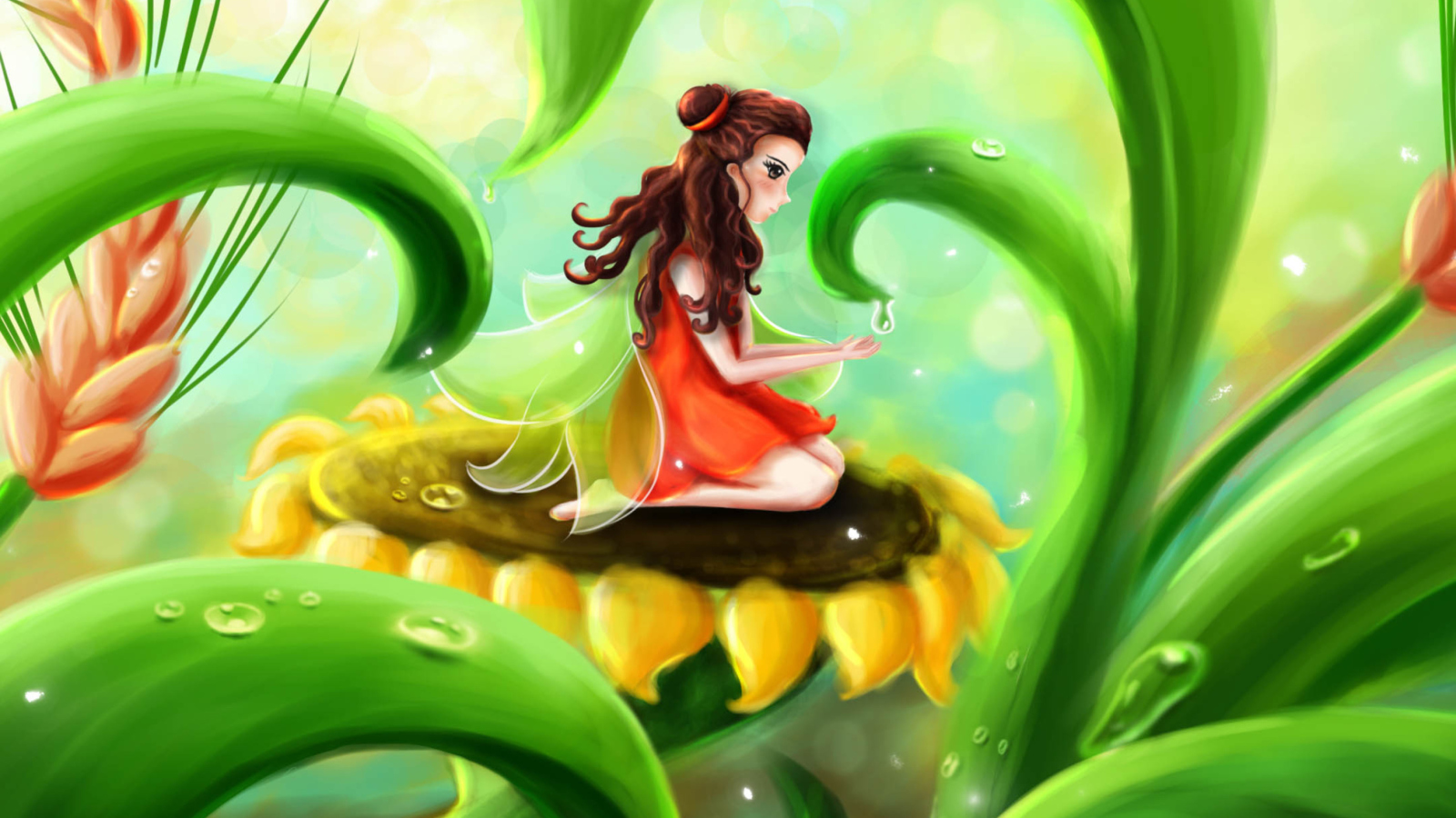 Das Fairy Girl Wallpaper 1600x900