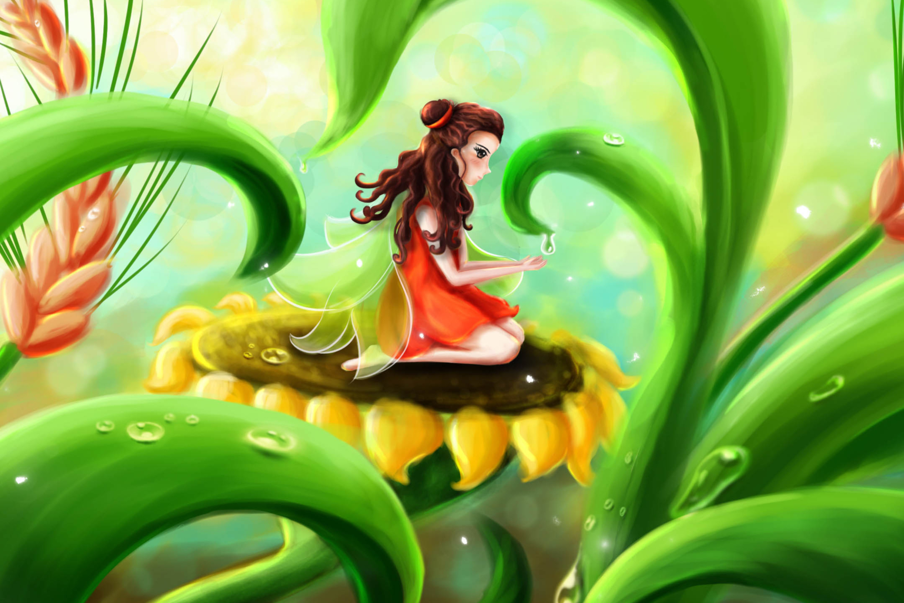 Das Fairy Girl Wallpaper 2880x1920