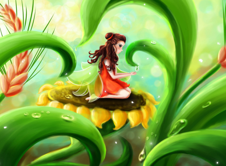 Das Fairy Girl Wallpaper