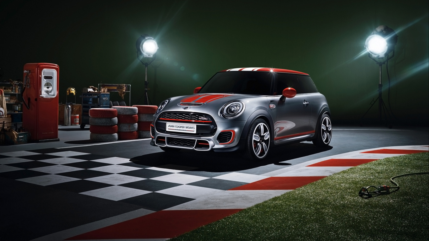 2014 Mini Cooper wallpaper 1366x768