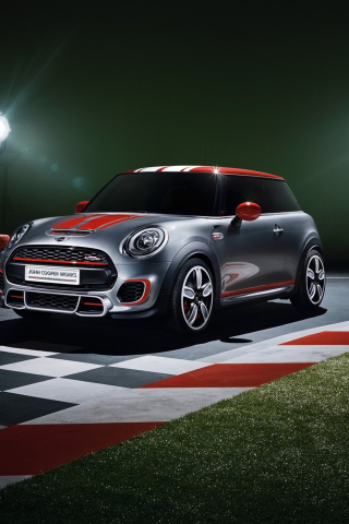 Das 2014 Mini Cooper Wallpaper 320x480