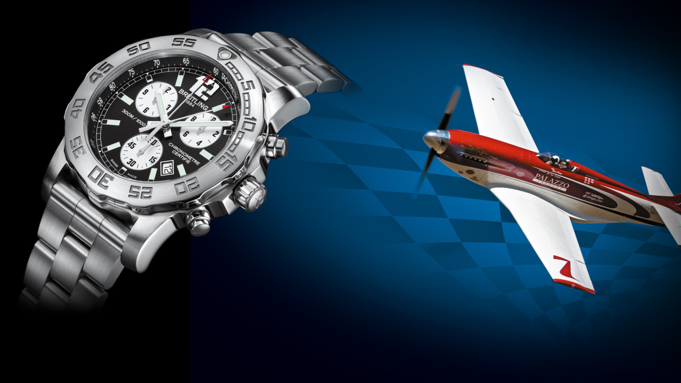 Fondo de pantalla Breitling Colt Chronograph 1366x768