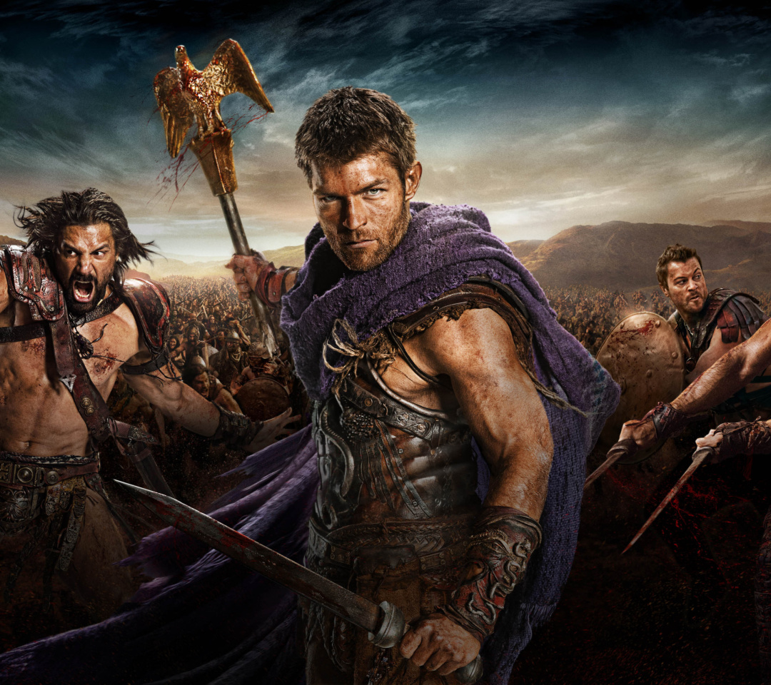 Das Spartacus star Liam McIntyre Wallpaper 1080x960