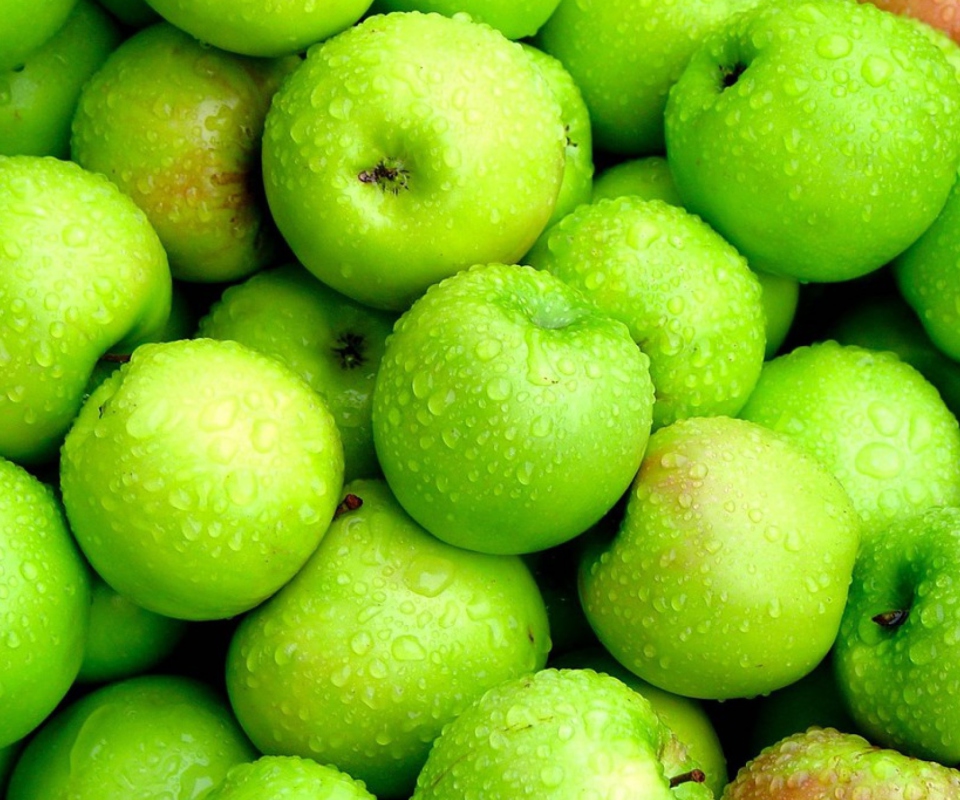 Screenshot №1 pro téma Green Apples 960x800