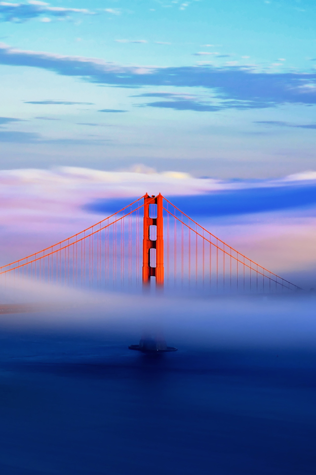 Sfondi San Francisco Golden Gate 640x960