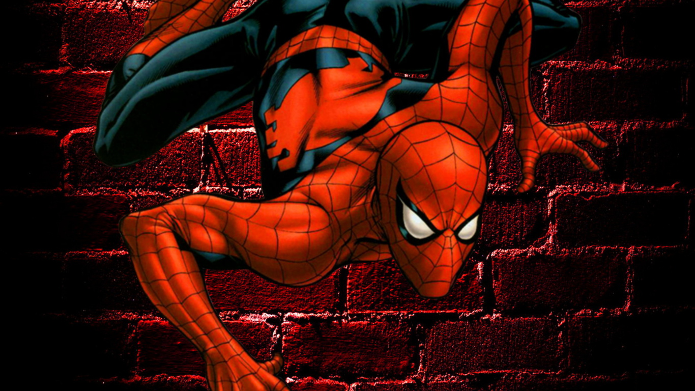 Sfondi Spiderman 1366x768