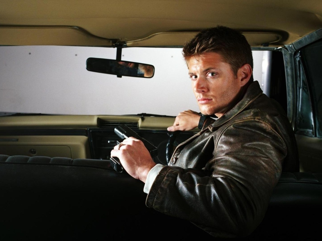 Fondo de pantalla Supernatural, Dean Winchester, Jensen Ackles 1280x960