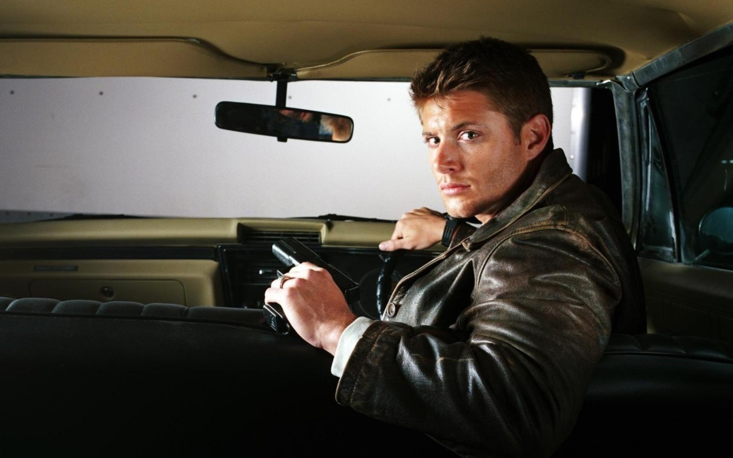 Screenshot №1 pro téma Supernatural, Dean Winchester, Jensen Ackles 1440x900