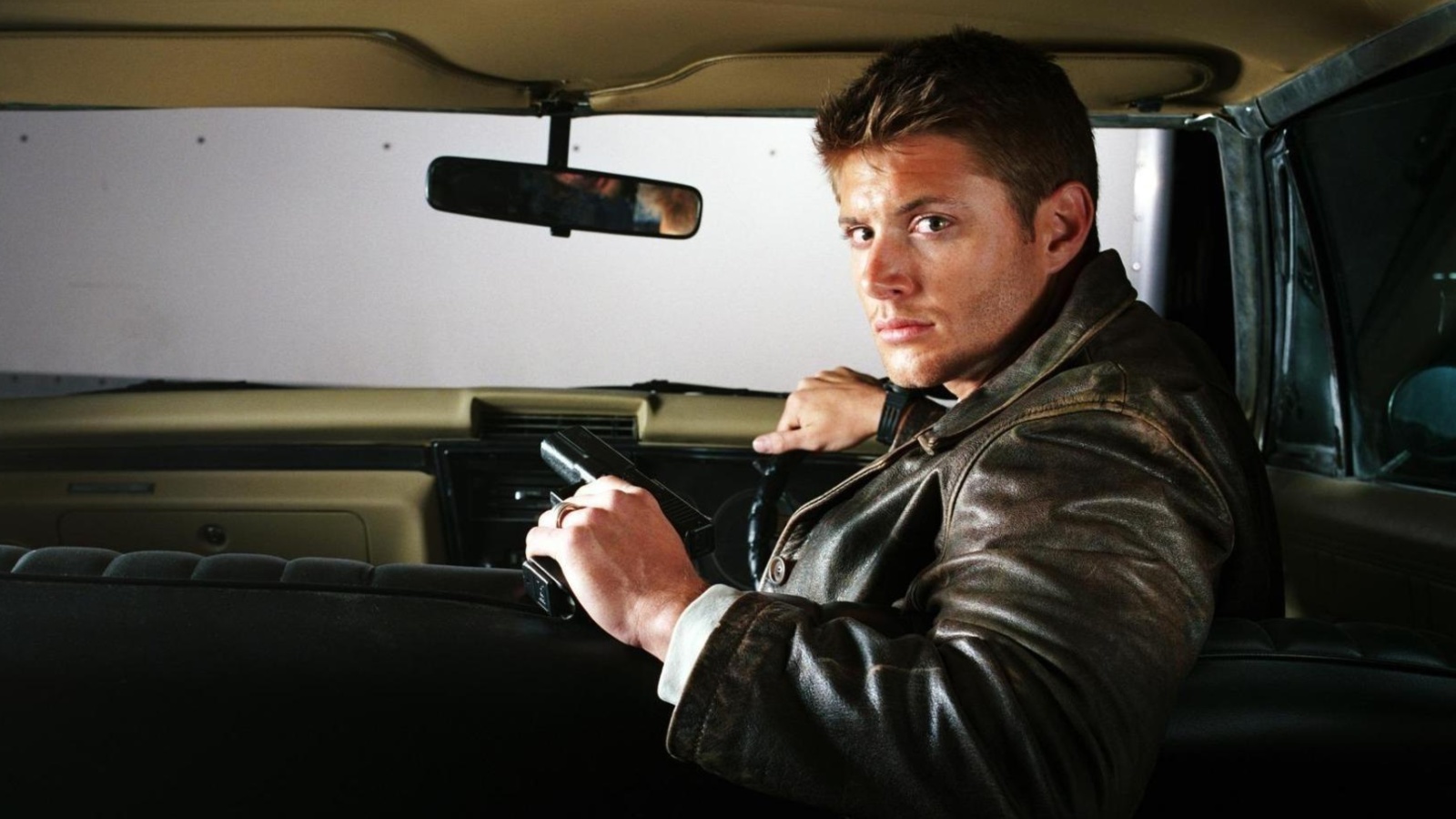Screenshot №1 pro téma Supernatural, Dean Winchester, Jensen Ackles 1600x900