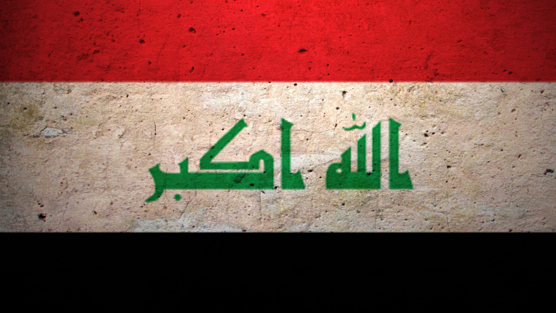 Grunge Flag Of Iraq screenshot #1 1920x1080