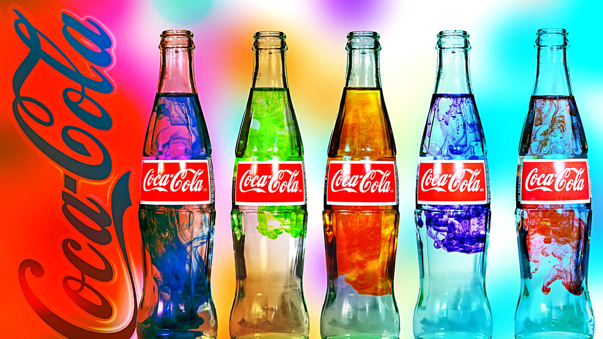 Sfondi Coca Cola Bottles 1920x1080