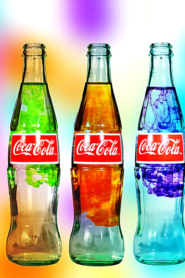 Screenshot №1 pro téma Coca Cola Bottles 640x960