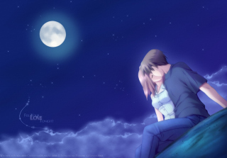 Anime Love - Obrázkek zdarma pro 1280x800