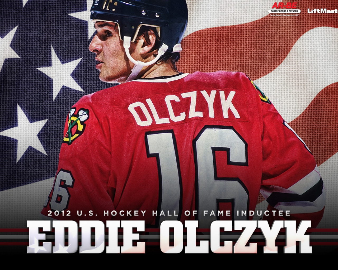 Eddie Olczyk Chicago Blackhawks screenshot #1 1280x1024