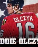 Sfondi Eddie Olczyk Chicago Blackhawks 128x160