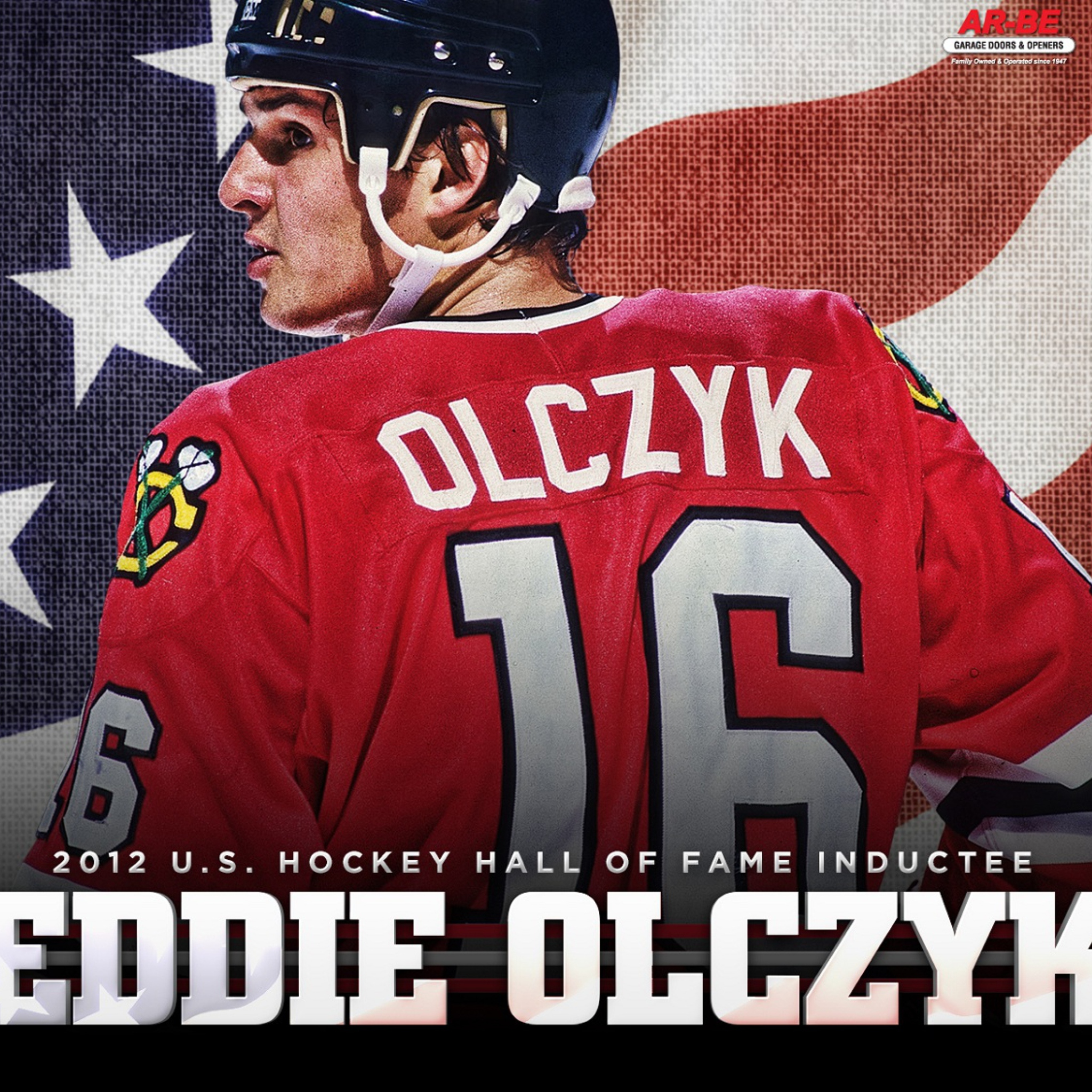 Fondo de pantalla Eddie Olczyk Chicago Blackhawks 2048x2048
