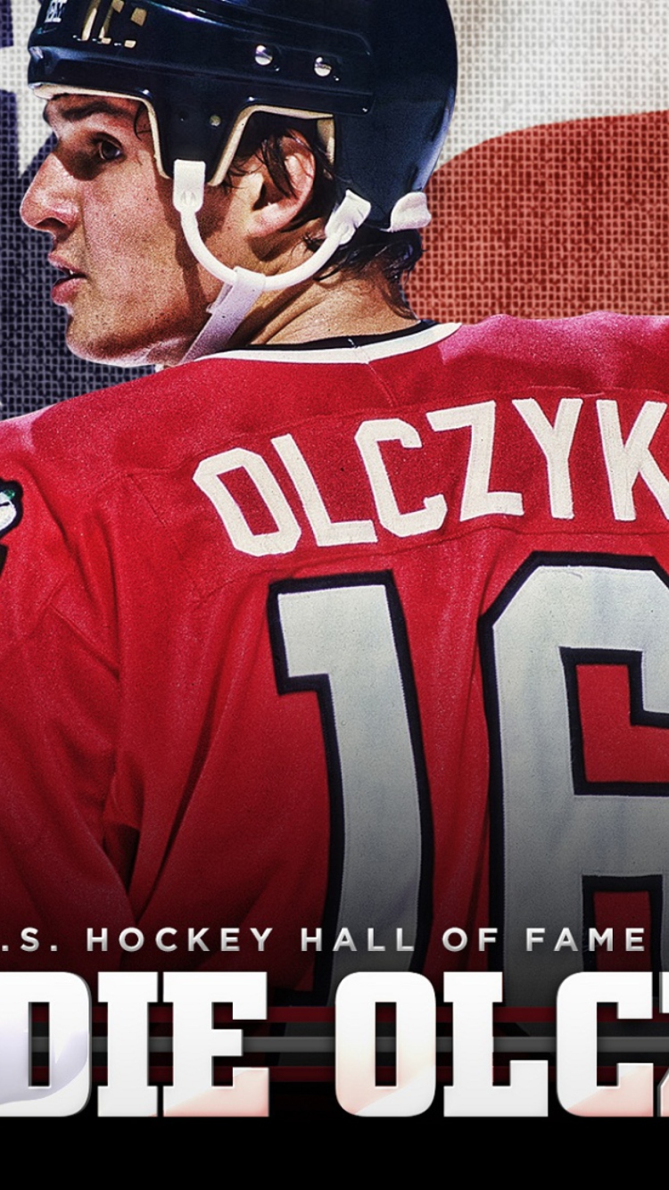 Screenshot №1 pro téma Eddie Olczyk Chicago Blackhawks 750x1334