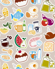 Food Texture wallpaper 176x220