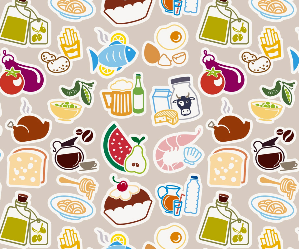 Das Food Texture Wallpaper 960x800