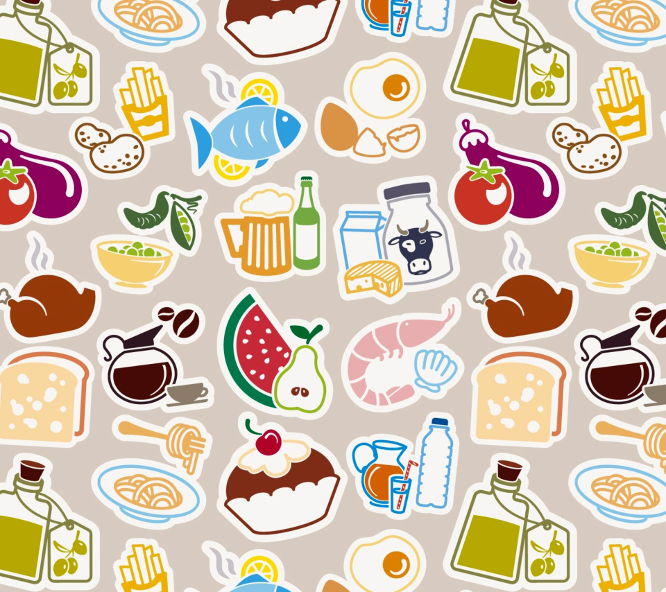 Das Food Texture Wallpaper 960x854
