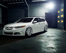 Обои Honda Accord Wagon Tuning 220x176