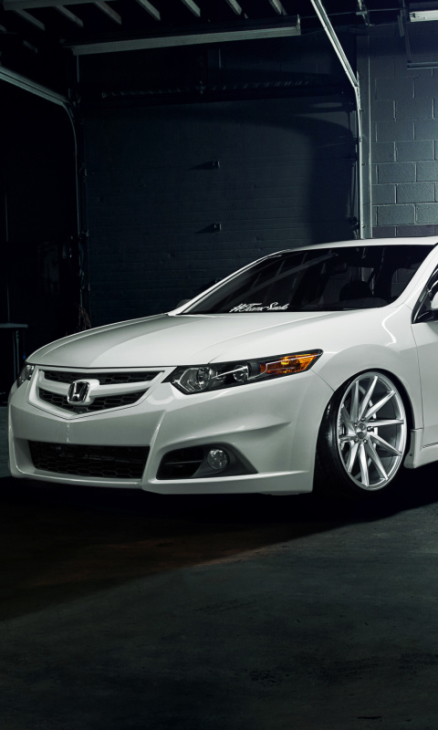 Honda Accord Wagon Tuning wallpaper 480x800