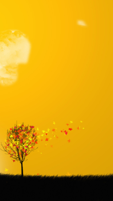 Screenshot №1 pro téma Golden Autumn Illustration 360x640