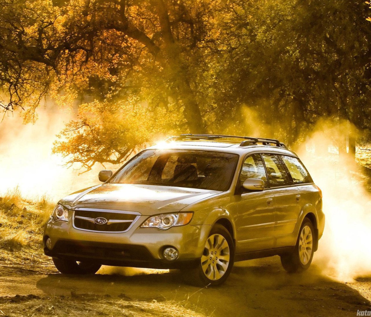 Das Subaru Outback Sunfire Wallpaper 1200x1024