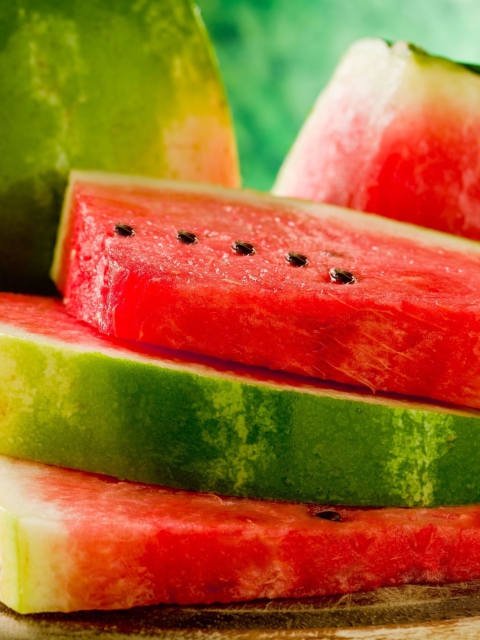 Fondo de pantalla Sweet Red Watermelon 480x640