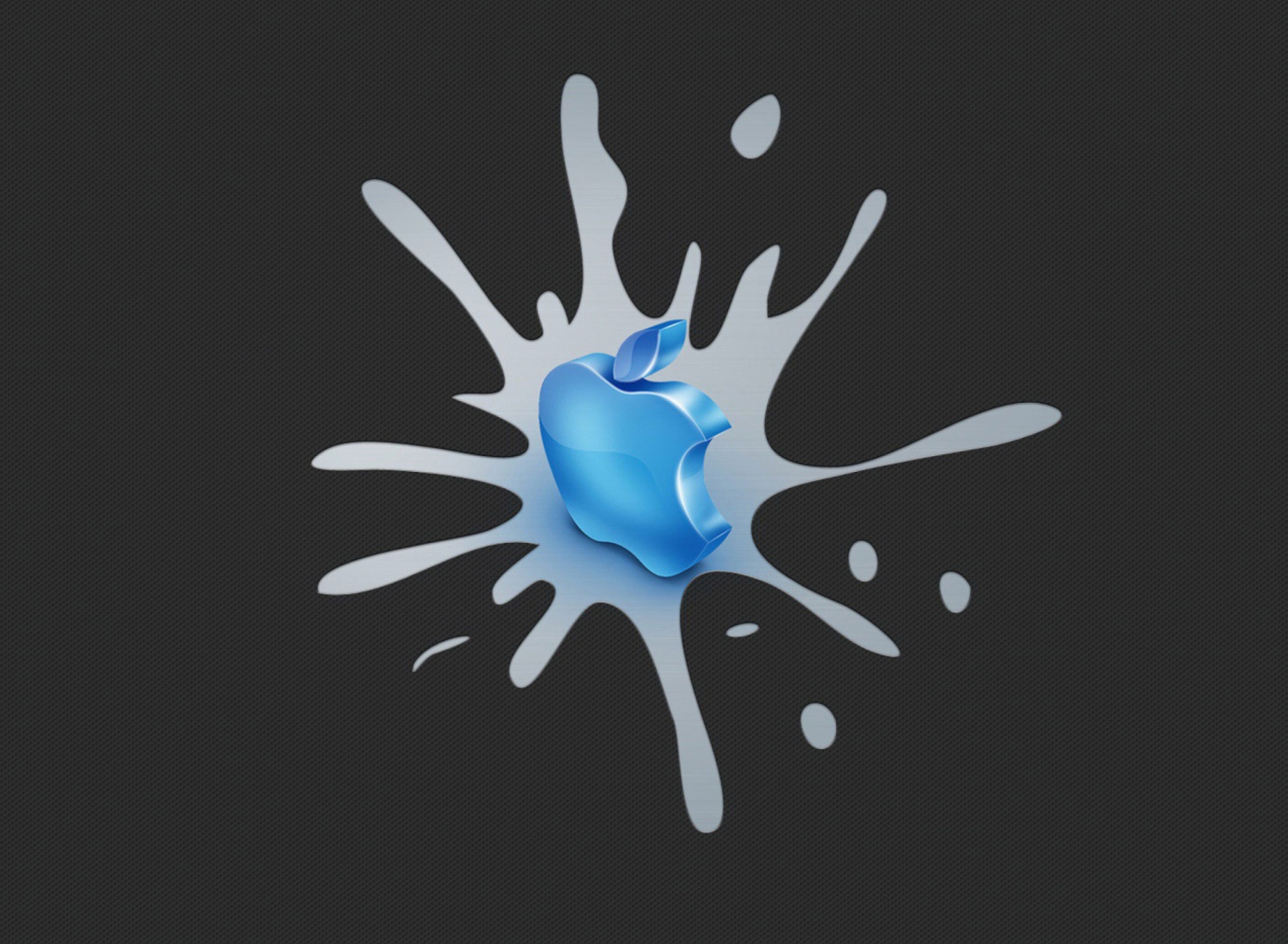 Screenshot №1 pro téma Blue Apple Logo 1920x1408