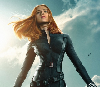 Black Widow Captain America The Winter Soldier sfondi gratuiti per iPad mini 2