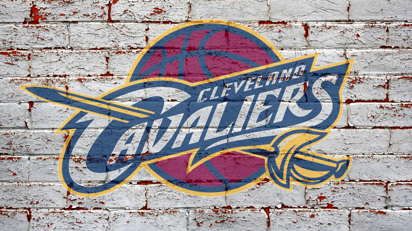 Screenshot №1 pro téma Cleveland Cavaliers NBA Basketball Team 1366x768