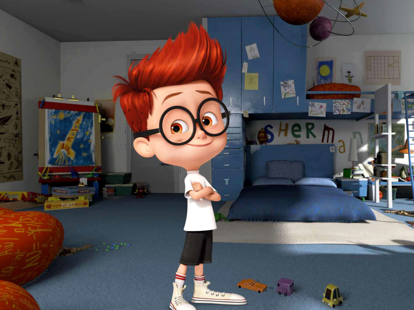 Mr Peabody and Sherman wallpaper 1400x1050