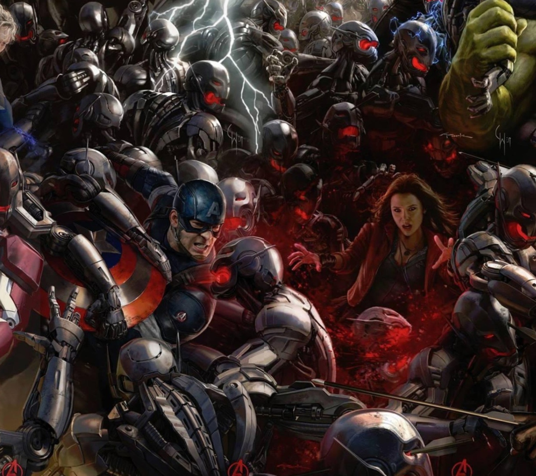 Das Avengers: Age of Ultron Wallpaper 1080x960