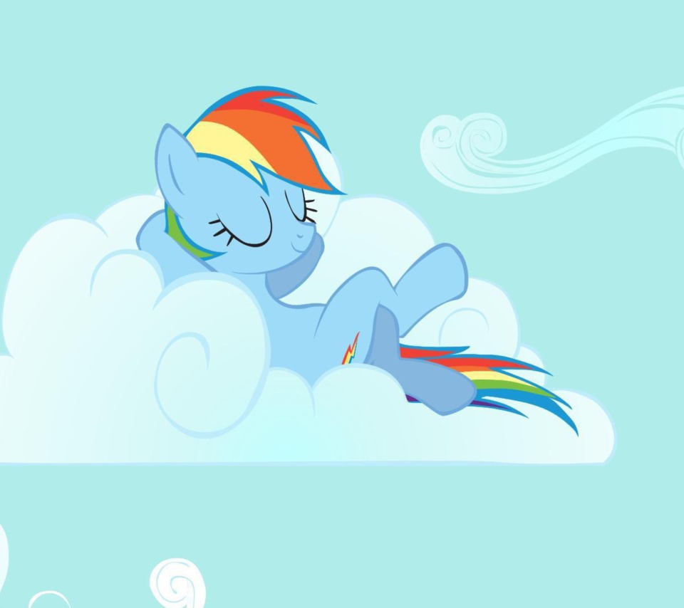 Sfondi My Little Pony Friendship is Magic on Cloud 960x854