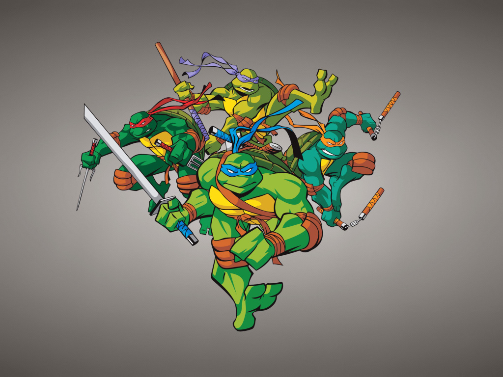 Screenshot №1 pro téma TMNT 1024x768