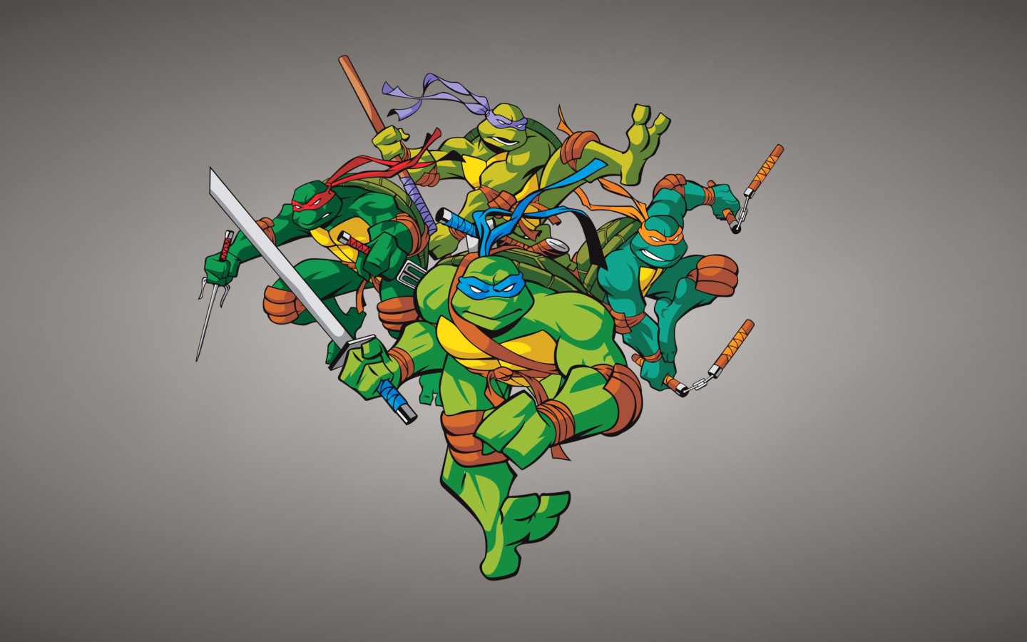 Das TMNT Wallpaper 1440x900