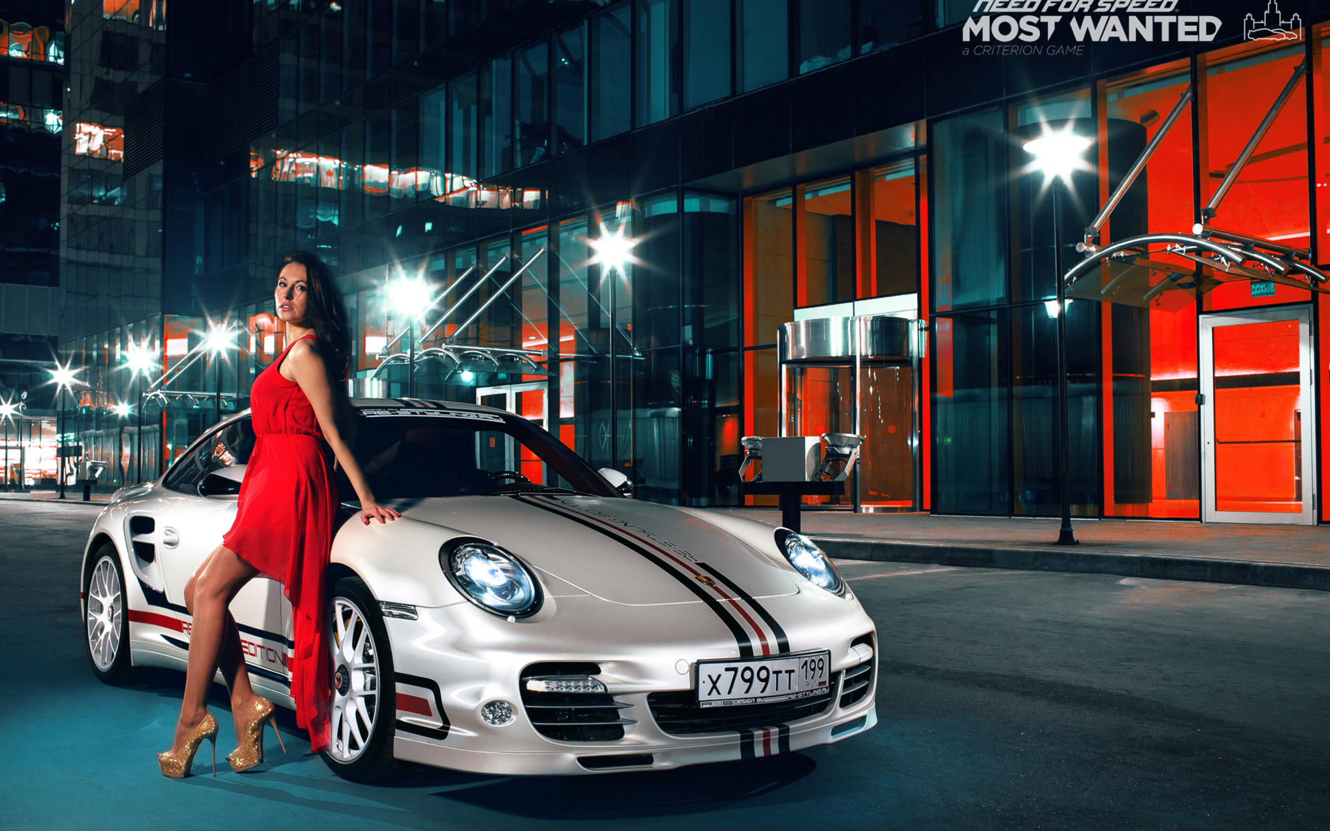 Обои Need For Speed Most Wanted - Porsche 911 1920x1200
