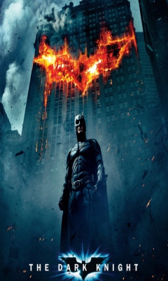 Das The Dark Knight Wallpaper 240x400