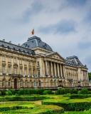 Das Royal Palace of Brussels Wallpaper 128x160