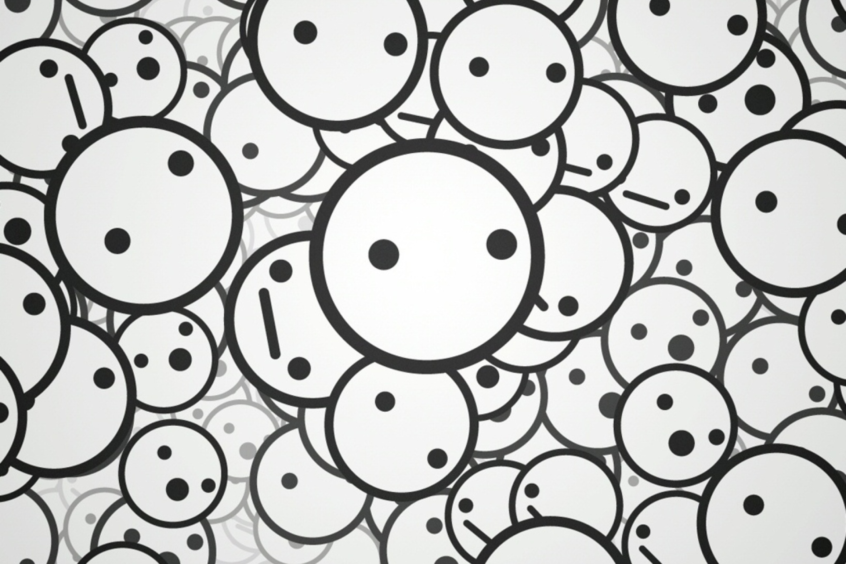 Screenshot №1 pro téma Circle Faces 2880x1920