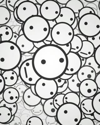 Circle Faces - Obrázkek zdarma pro 132x176