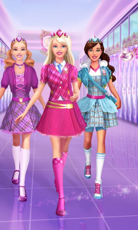 Screenshot №1 pro téma Barbie Dolls 480x800