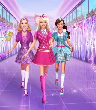 Barbie Dolls papel de parede para celular para Nokia X3-02