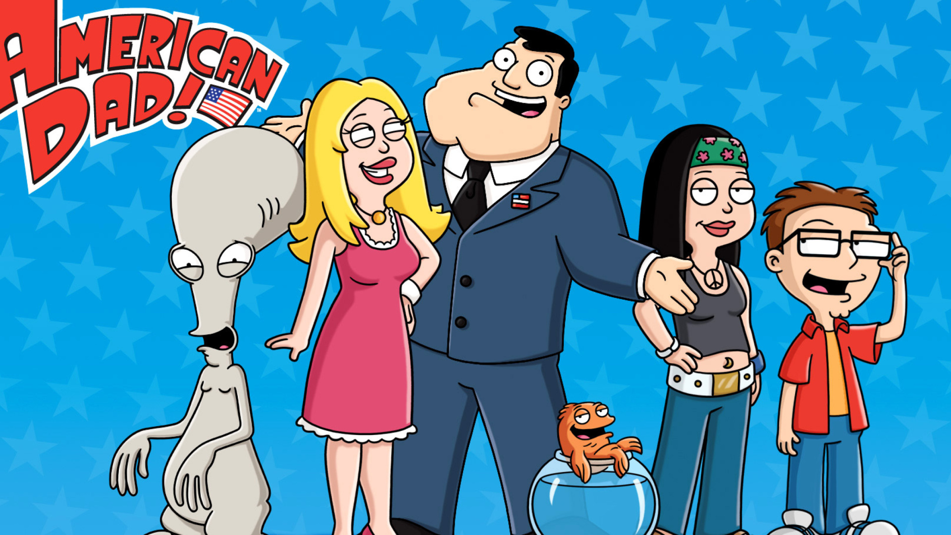 Screenshot №1 pro téma American Dad 1920x1080